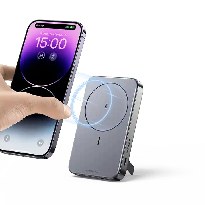 Ugreen PB206 10000mAh 20w Magnetic Power Bank Foldable Kickstand